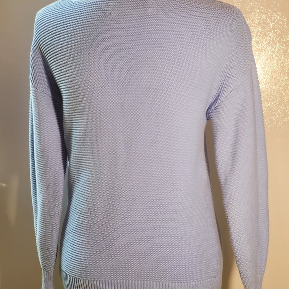 Blue Loft V-Neck Sweater - Picture 3 of 3